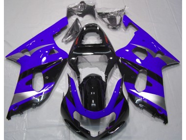Aftermarket 2001-2003 Blue OEM Style Suzuki GSXR 600-750 Motorcycle Fairings