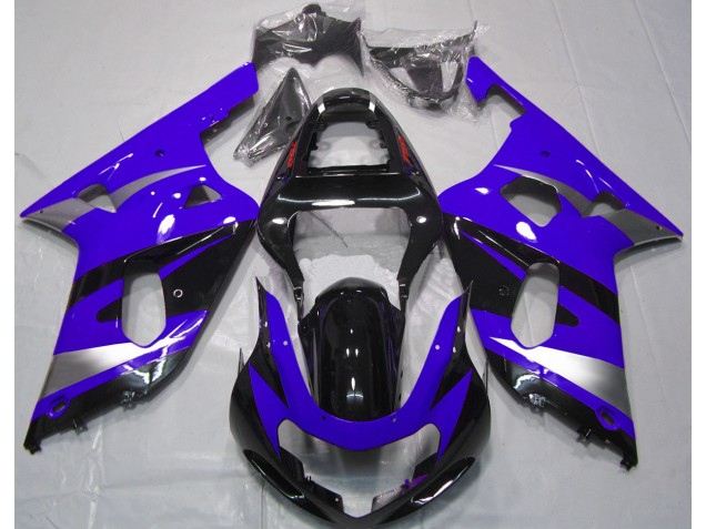 Aftermarket 2001-2003 Blue OEM Style Suzuki GSXR 600-750 Motorcycle Fairings