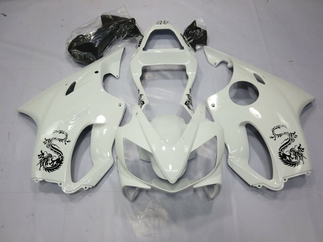 Aftermarket 2001-2003 Dragon White Honda CBR600 F4i Motorcycle Fairings Aftermarket 2001-2003 Dragon White Honda CBR600 F4i Motorcycle Fairings
