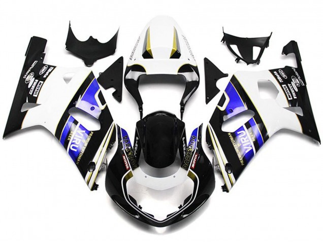 Aftermarket 2001-2003 Gloss Viru Style Suzuki GSXR 600-750 Motorcycle Fairings Aftermarket 2001-2003 Gloss Viru Style Suzuki GSXR 600-750 Motorcycle Fairings