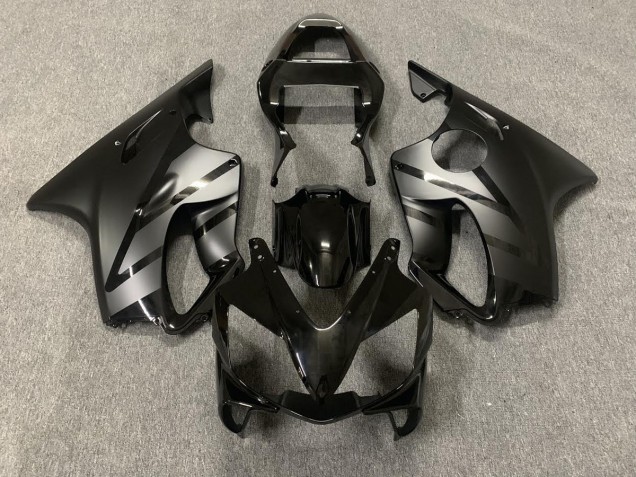 Aftermarket 2001-2003 Matte and Gloss Black Honda CBR600 F4i Motorcycle Fairings Aftermarket 2001-2003 Matte and Gloss Black Honda CBR600 F4i Motorcycle Fairings