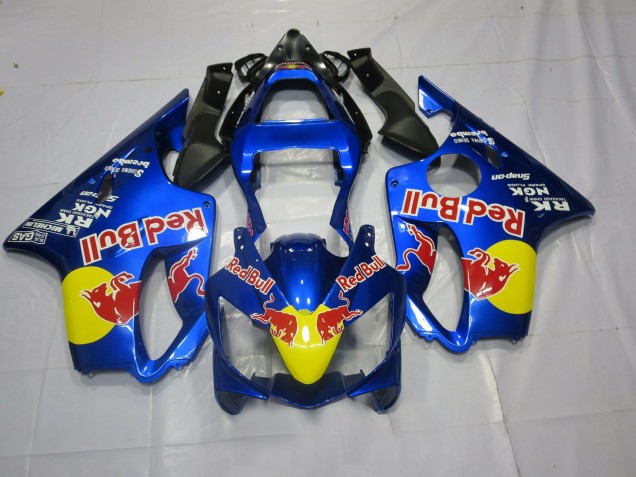 Aftermarket 2001-2003 Red Bull Design Honda CBR600 F4i Motorcycle Fairings Aftermarket 2001-2003 Red Bull Design Honda CBR600 F4i Motorcycle Fairings
