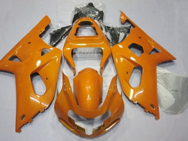 Aftermarket 2001-2003 Sunrise Orange Suzuki GSXR 600-750 Motorcycle Fairings