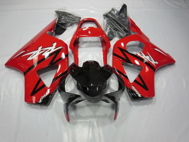 Aftermarket 2002-2003 Gloss Red and Black Honda CBR954 Motorcycle Fairings Aftermarket 2002-2003 Gloss Red and Black Honda CBR954 Motorcycle Fairings