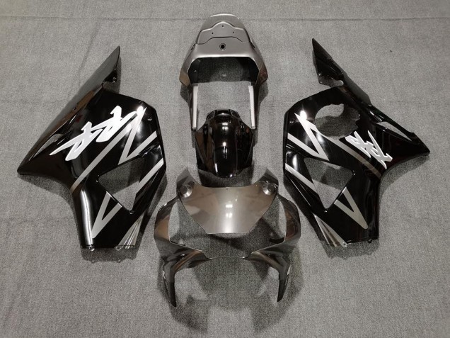 Aftermarket 2002-2003 Gloss Silver and Black Honda CBR954 Motorcycle Fairings Aftermarket 2002-2003 Gloss Silver and Black Honda CBR954 Motorcycle Fairings