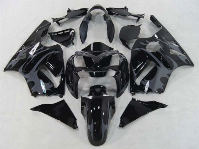Aftermarket 2002-2005 Black Warrior Kawasaki ZX12R Motorcycle Fairings Aftermarket 2002-2005 Black Warrior Kawasaki ZX12R Motorcycle Fairings