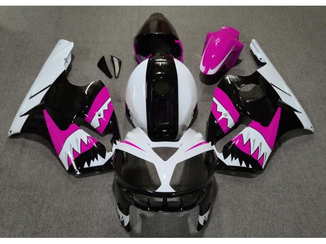 Aftermarket 2002-2005 Pink Shark Kawasaki ZX12R Motorcycle Fairings Aftermarket 2002-2005 Pink Shark Kawasaki ZX12R Motorcycle Fairings