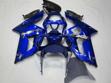 Aftermarket 2003-2004 Blue OEM Style Kawasaki ZX6R Motorcycle Fairings