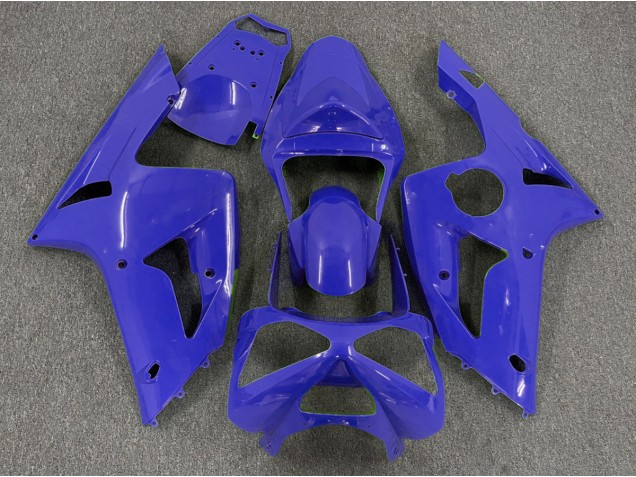 Aftermarket 2003-2004 Dark Blue Plain Kawasaki ZX6R Motorcycle Fairings Aftermarket 2003-2004 Dark Blue Plain Kawasaki ZX6R Motorcycle Fairings