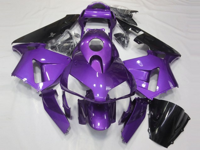 Aftermarket 2003-2004 Gloss Purple Honda CBR600RR Motorcycle Fairings Aftermarket 2003-2004 Gloss Purple Honda CBR600RR Motorcycle Fairings