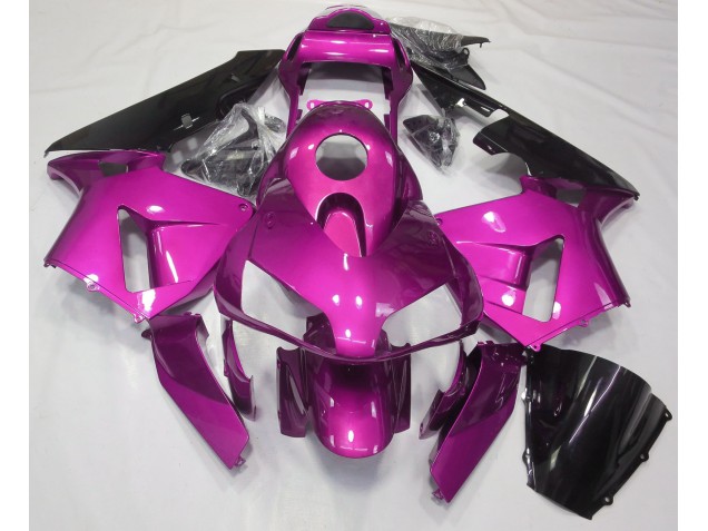 Aftermarket 2003-2004 Hot Pink Plain Honda CBR600RR Motorcycle Fairings Aftermarket 2003-2004 Hot Pink Plain Honda CBR600RR Motorcycle Fairings
