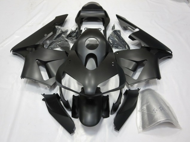 Aftermarket 2003-2004 Matte Black Honda CBR600RR Motorcycle Fairings Aftermarket 2003-2004 Matte Black Honda CBR600RR Motorcycle Fairings