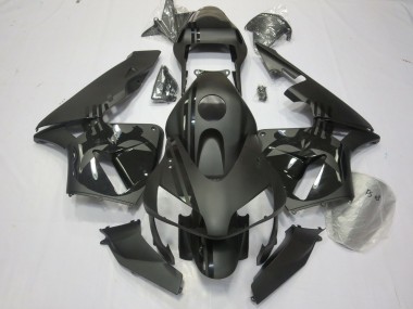 Aftermarket 2003-2004 Matte Black & Punisher Honda CBR600RR Motorcycle Fairings