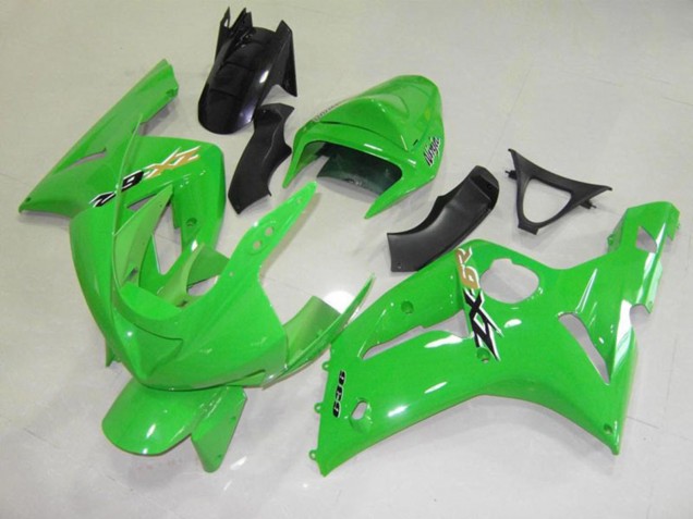 Aftermarket 2003-2004 Oem Style Green Kawasaki ZX6R Motorcycle Fairings Aftermarket 2003-2004 Oem Style Green Kawasaki ZX6R Motorcycle Fairings