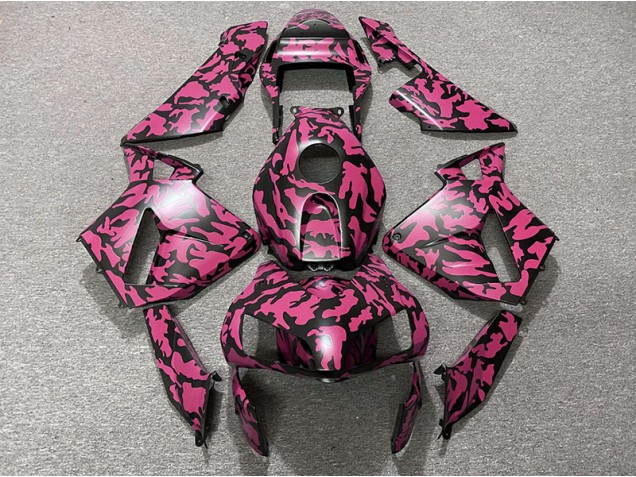 Aftermarket 2003-2004 Red Camo Honda CBR600RR Motorcycle Fairings Aftermarket 2003-2004 Red Camo Honda CBR600RR Motorcycle Fairings