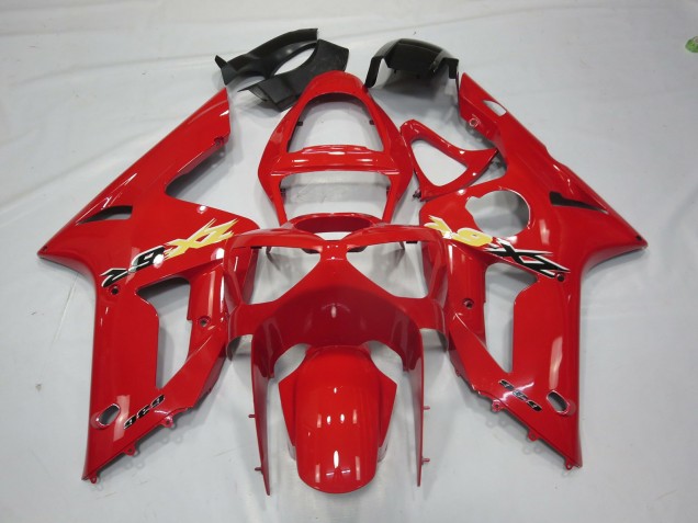 Aftermarket 2003-2004 Red Ninja Kawasaki ZX6R Motorcycle Fairings Aftermarket 2003-2004 Red Ninja Kawasaki ZX6R Motorcycle Fairings