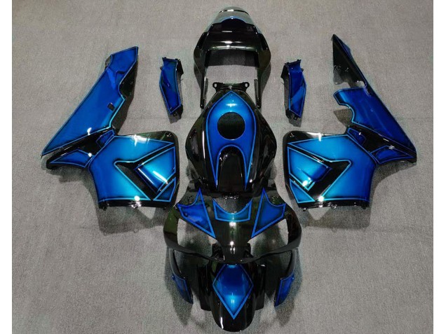Aftermarket 2003-2004 Special Design Blue Honda CBR600RR Motorcycle Fairings Aftermarket 2003-2004 Special Design Blue Honda CBR600RR Motorcycle Fairings