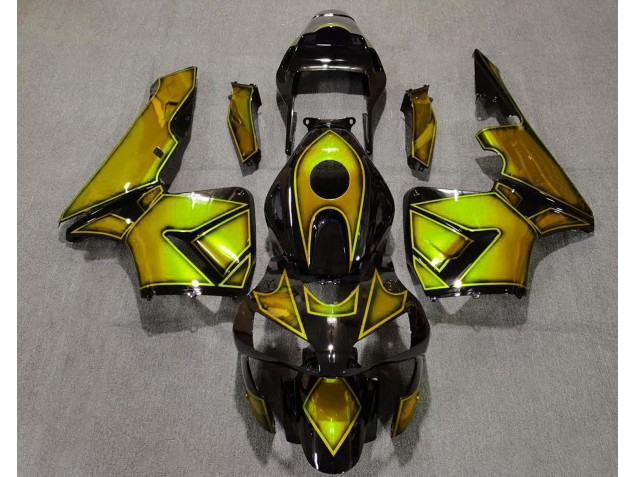 Aftermarket 2003-2004 Special Design Gold Honda CBR600RR Motorcycle Fairings Aftermarket 2003-2004 Special Design Gold Honda CBR600RR Motorcycle Fairings