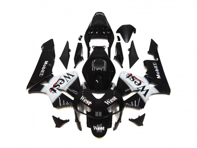 Aftermarket 2003-2004 West Mobil 1 Honda CBR600RR Motorcycle Fairings Aftermarket 2003-2004 West Mobil 1 Honda CBR600RR Motorcycle Fairings
