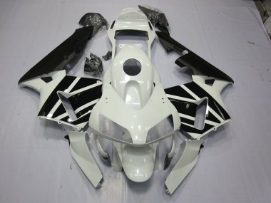 Aftermarket 2003-2004 White & Black OEM Honda CBR600RR Motorcycle Fairings
