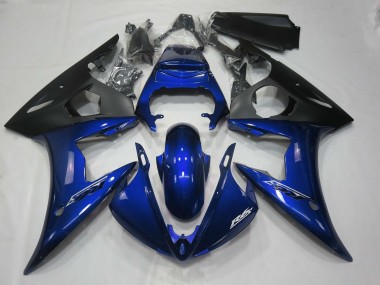 Aftermarket 2003-2005 Gloss Dark Blue Yamaha R6 Motorcycle Fairings