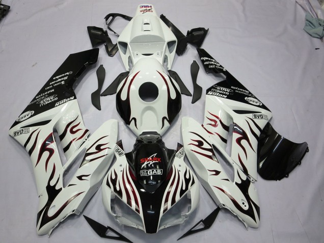 Aftermarket 2004-2005 Black and Red Flame Honda CBR1000RR Motorcycle Fairings Aftermarket 2004-2005 Black and Red Flame Honda CBR1000RR Motorcycle Fairings