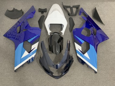 Aftermarket 2004-2005 Blues Suzuki GSXR 600-750 Motorcycle Fairings