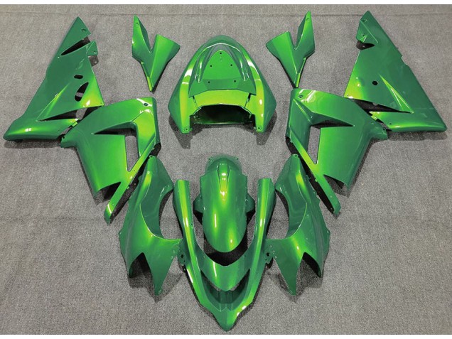 Aftermarket 2004-2005 Gloss Green Kawasaki ZX10R Motorcycle Fairings Aftermarket 2004-2005 Gloss Green Kawasaki ZX10R Motorcycle Fairings