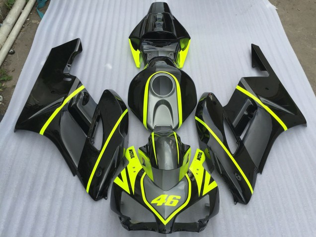 Aftermarket 2004-2005 Grey Black and High Viz Honda CBR1000RR Motorcycle Fairings Aftermarket 2004-2005 Grey Black and High Viz Honda CBR1000RR Motorcycle Fairings
