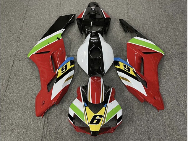 Aftermarket 2004-2005 Red 6 Honda CBR1000RR Motorcycle Fairings Aftermarket 2004-2005 Red 6 Honda CBR1000RR Motorcycle Fairings
