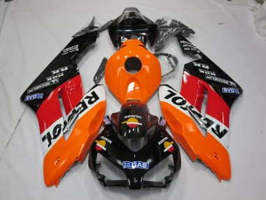 Aftermarket 2004-2005 Vibrant Repsol (w) Honda CBR1000RR Motorcycle Fairings