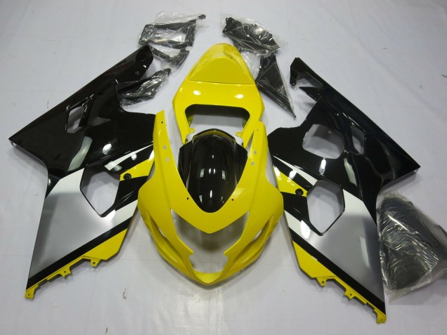 Aftermarket 2004-2005 Yellow OEM Style Suzuki GSXR 600-750 Motorcycle Fairings Aftermarket 2004-2005 Yellow OEM Style Suzuki GSXR 600-750 Motorcycle Fairings