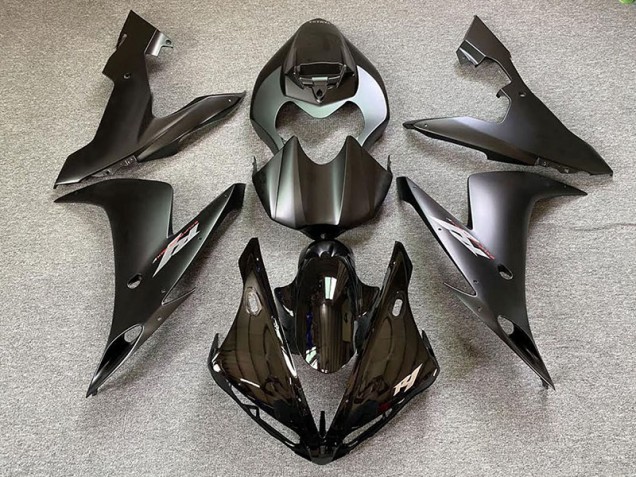 Aftermarket 2004-2006 Matte Black Style Yamaha R1 Motorcycle Fairings Aftermarket 2004-2006 Matte Black Style Yamaha R1 Motorcycle Fairings