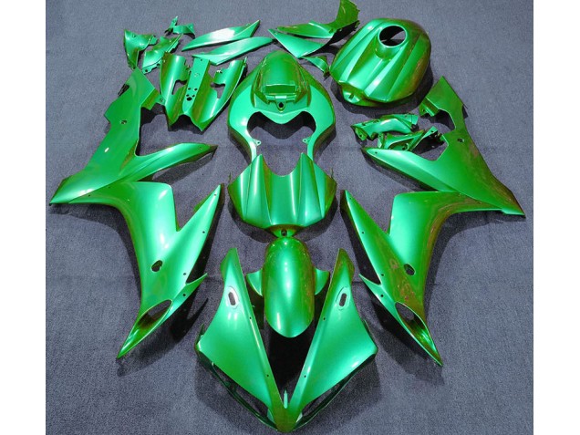 Aftermarket 2004-2006 Solid Green Yamaha R1 Motorcycle Fairings Aftermarket 2004-2006 Solid Green Yamaha R1 Motorcycle Fairings