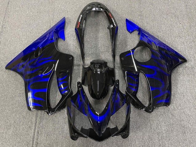 Aftermarket 2004-2007 Blue Flame Honda CBR600 F4i Motorcycle Fairings Aftermarket 2004-2007 Blue Flame Honda CBR600 F4i Motorcycle Fairings