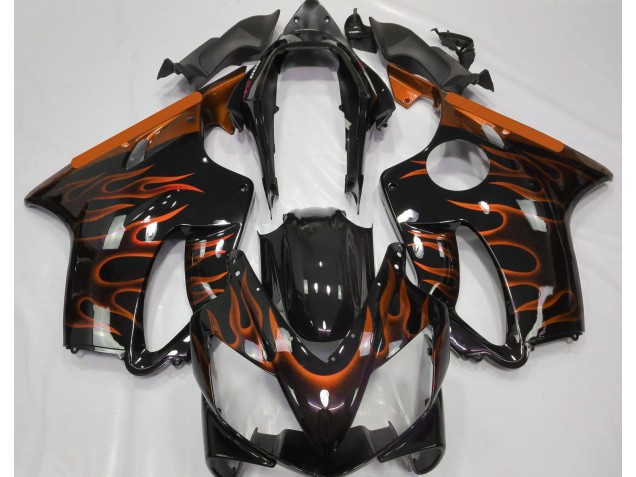 Aftermarket 2004-2007 Orange Flame Honda CBR600 F4i Motorcycle Fairings Aftermarket 2004-2007 Orange Flame Honda CBR600 F4i Motorcycle Fairings