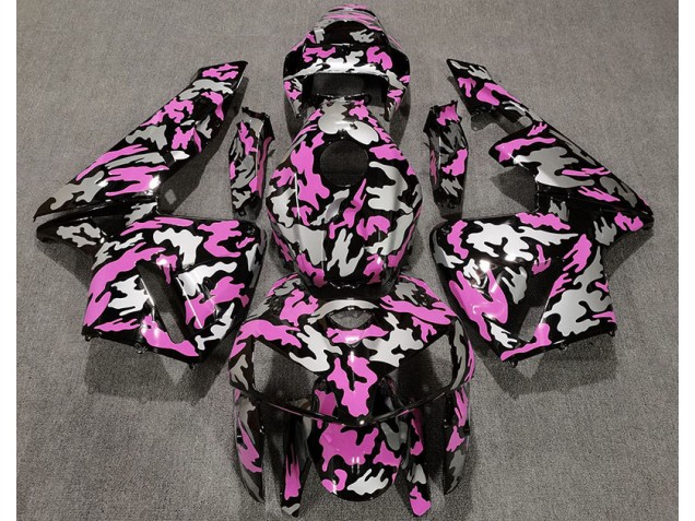 Aftermarket 2005-2006 Camo & LIGHT PINK Honda CBR600RR Motorcycle Fairings Aftermarket 2005-2006 Camo & LIGHT PINK Honda CBR600RR Motorcycle Fairings