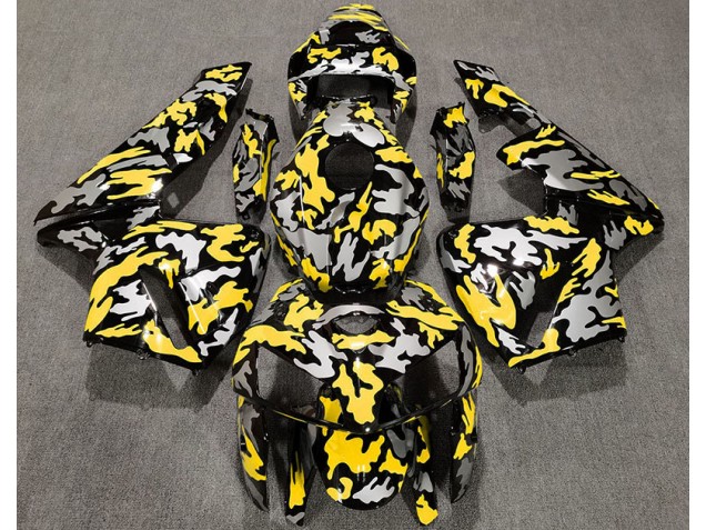 Aftermarket 2005-2006 Camo & YELLOW Honda CBR600RR Motorcycle Fairings Aftermarket 2005-2006 Camo & YELLOW Honda CBR600RR Motorcycle Fairings