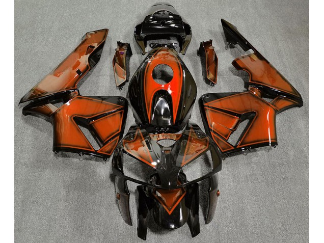 Aftermarket 2005-2006 Deep Orange Honda CBR600RR Motorcycle Fairings Aftermarket 2005-2006 Deep Orange Honda CBR600RR Motorcycle Fairings