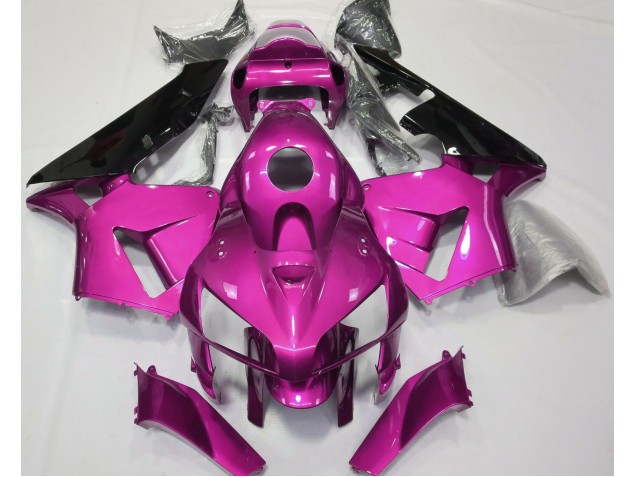 Aftermarket 2005-2006 Hot Pink CBR Style Honda CBR600RR Motorcycle Fairings Aftermarket 2005-2006 Hot Pink CBR Style Honda CBR600RR Motorcycle Fairings