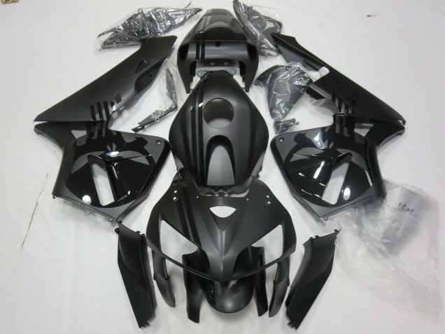 Aftermarket 2005-2006 Matte Black Punisher Honda CBR600RR Motorcycle Fairings Aftermarket 2005-2006 Matte Black Punisher Honda CBR600RR Motorcycle Fairings