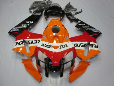 Aftermarket 2005-2006 Repsol Design Honda CBR600RR Motorcycle Fairings