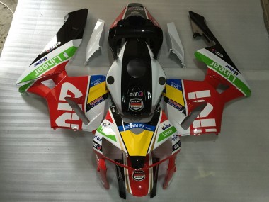 Aftermarket 2005-2006 White Red Givi Honda CBR600RR Motorcycle Fairings