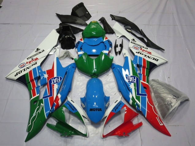 Aftermarket 2006-2007 Classic Dunlop Yamaha R6 Motorcycle Fairings Aftermarket 2006-2007 Classic Dunlop Yamaha R6 Motorcycle Fairings