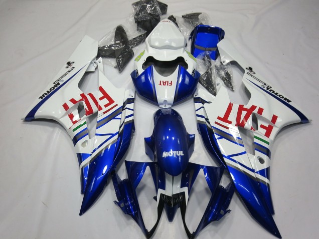 Aftermarket 2006-2007 Classic Fiat Yamaha R6 Motorcycle Fairings Aftermarket 2006-2007 Classic Fiat Yamaha R6 Motorcycle Fairings