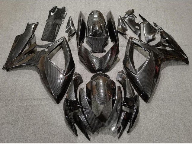 Aftermarket 2006-2007 Full Carbon Fiber Suzuki GSXR 600-750 Motorcycle Fairings Aftermarket 2006-2007 Full Carbon Fiber Suzuki GSXR 600-750 Motorcycle Fairings