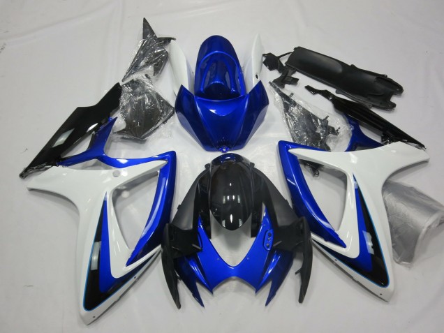 Aftermarket 2006-2007 Gloss No Decal Suzuki GSXR 600-750 Motorcycle Fairings Aftermarket 2006-2007 Gloss No Decal Suzuki GSXR 600-750 Motorcycle Fairings