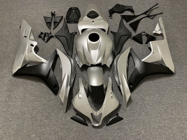 Aftermarket 2006-2007 Matte Silver Honda CBR1000RR Motorcycle Fairings Aftermarket 2006-2007 Matte Silver Honda CBR1000RR Motorcycle Fairings