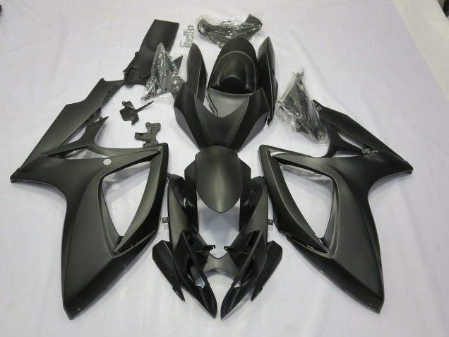 Aftermarket 2006-2007 Matte Suzuki GSXR 600-750 Motorcycle Fairings Aftermarket 2006-2007 Matte Suzuki GSXR 600-750 Motorcycle Fairings