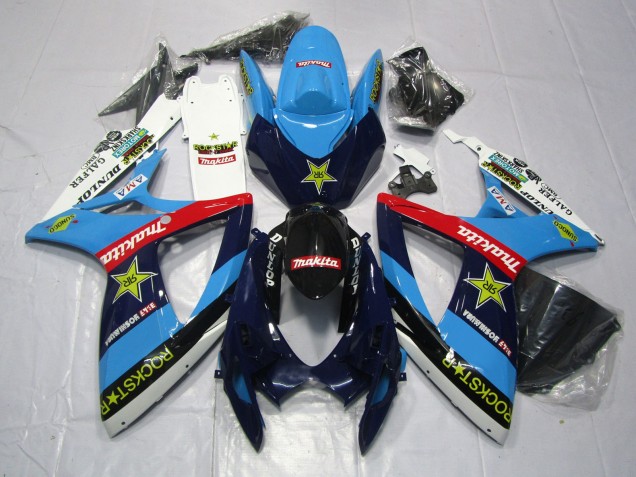 Aftermarket 2006-2007 Rockstar Suzuki GSXR 600-750 Motorcycle Fairings Aftermarket 2006-2007 Rockstar Suzuki GSXR 600-750 Motorcycle Fairings
